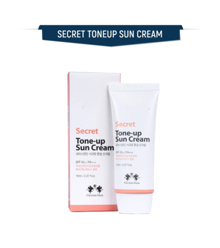 Christian Dean Secret Tone-Up Sun Cream with SPF50+ - 70ml