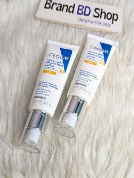 CeraVe Ultra-Light Moisturizing Lotion SPF 30 (50ml) Buy 1 Get 1 Free Offer