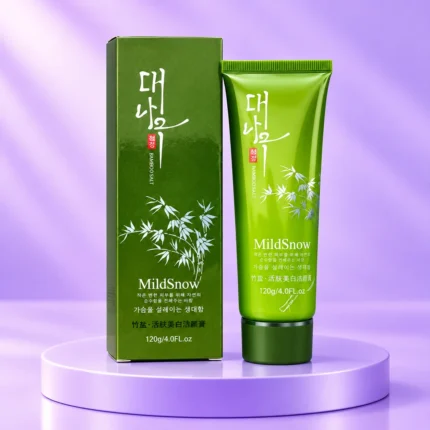 MildSnow Bamboo Salt Facial Foam